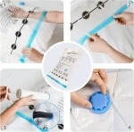 Compression Zipper Storage Bags with Airtight Valve and Hand Pump - Image 2