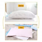 4 x Roll Up Compression Vacuum Storage Space Saving Bags Travel Home Luggage bag - Image 2