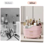 Makeup Organizer Cosmetic Storage Cases Vanity Large Capacity Skincare - Image 3