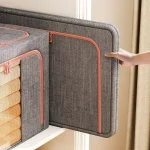 Storage Bins with Metal Frame Stackable Foldable Clothes Organizer - 2Pk - Image 3