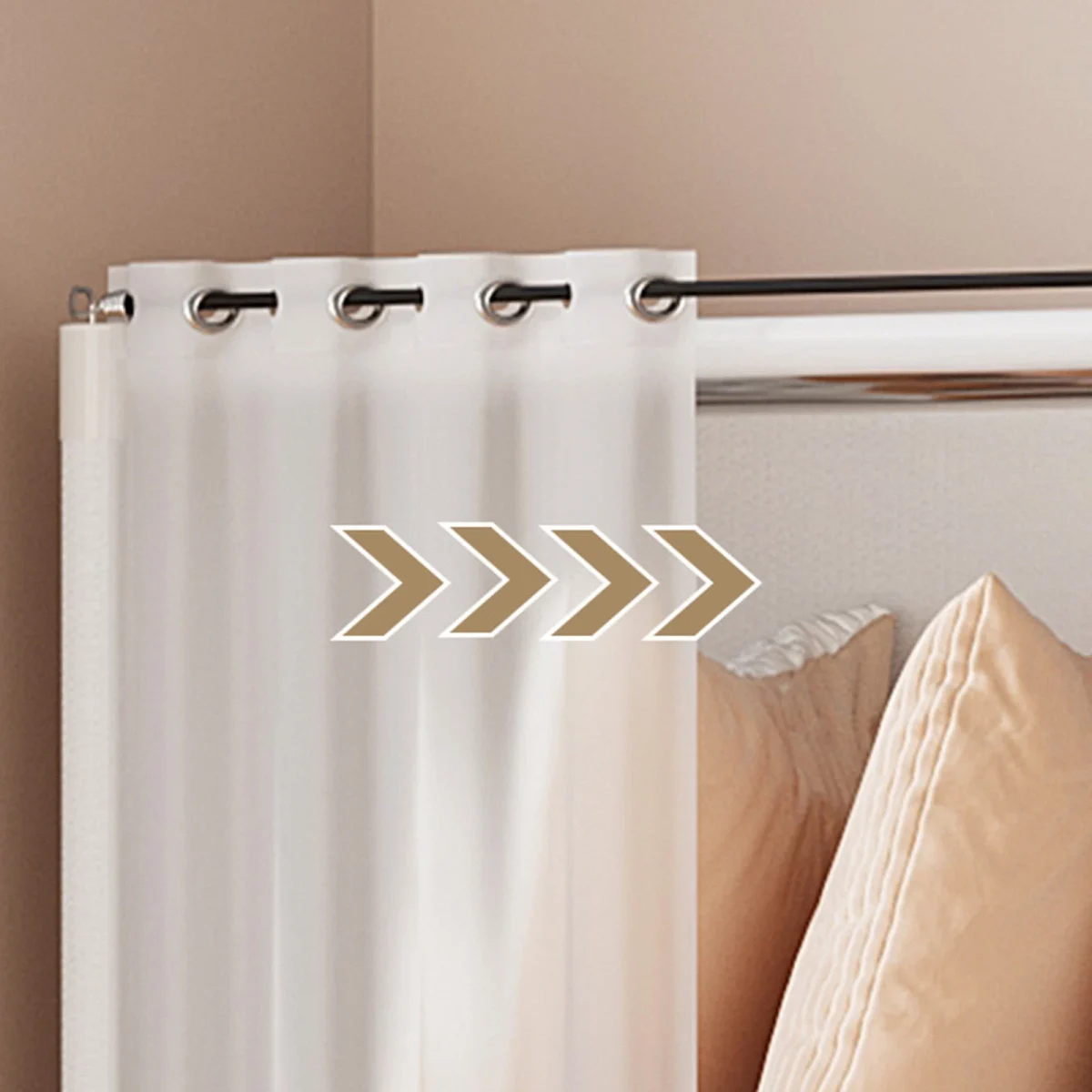 Clothes Closet Wardrobe Portable Rack Storage Organizer Movable w/ Shelves - Image 3